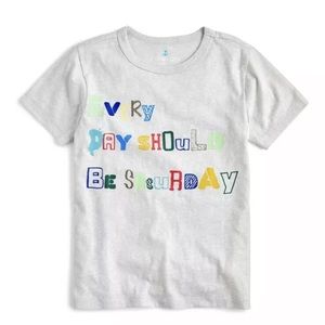 *Price is Firm* JCrew Kids Crewcuts Boys Saturday Tee Size 8